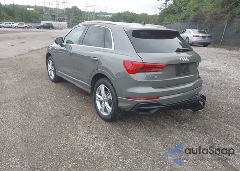 2021 Audi Q3 Premium 45 Tfsi S Line Quattro Tiptronic из США, поврежденный, VIN WA1DECF36M1008846